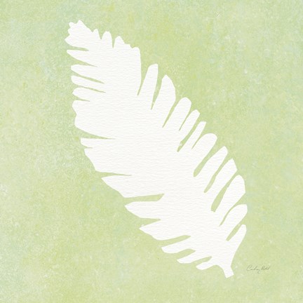 Framed Tropical Fun Palms Silhouette IV Print