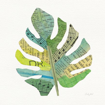 Framed Tropical Fun Palms II Print