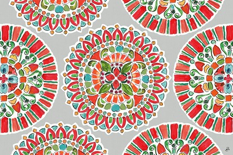 Framed Holiday Wings VII Print