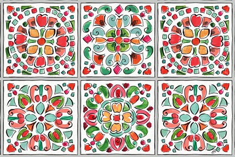 Framed Holiday Wings X Print