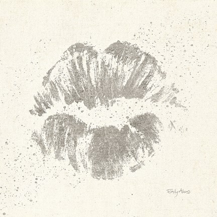 Framed Shoe Fetish Quotes VIII Light Silver Print