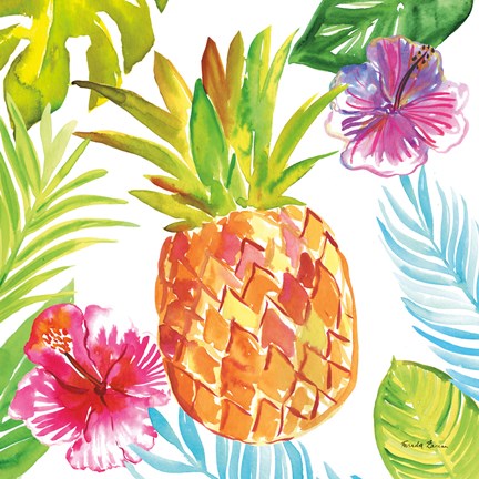 Framed Tropicana VI Print