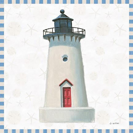 Framed Beach Days VI Print