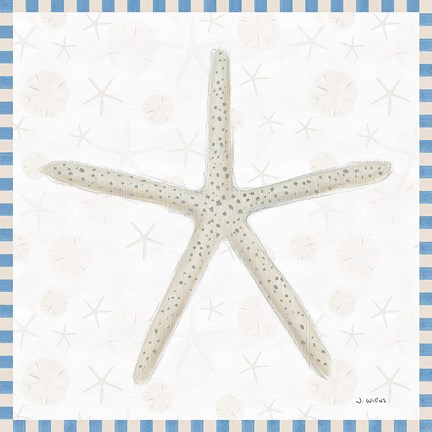 Framed Beach Days III Print