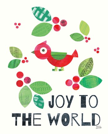 Framed Mod Christmas IV Print