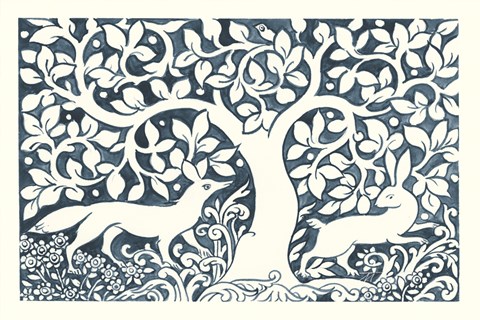 Framed Forest Life III Print