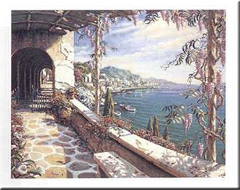 Framed Scenic View Print