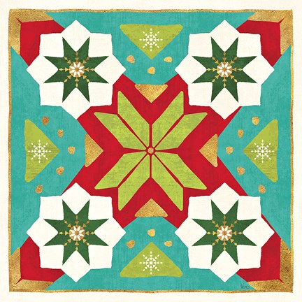 Framed Winter Wishes VII Print