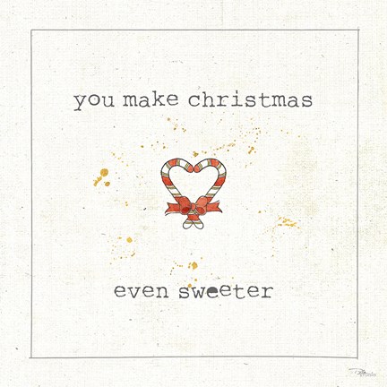 Framed Christmas Cuties II Print