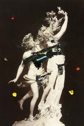 Framed Love Asunder II Print