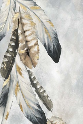 Framed Golden Bunch Print