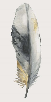 Framed Secret Gold I Print