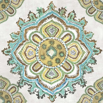 Framed Medalion Inka Print