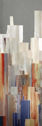 Framed City View I Print