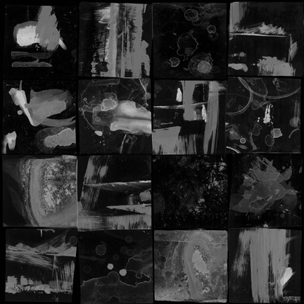 Framed Tiled Textures Print