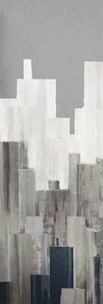 Framed Ripped City I Print