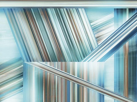 Framed Glitchy II Print