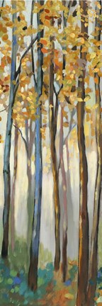 Framed Standing Tall II Panel Print