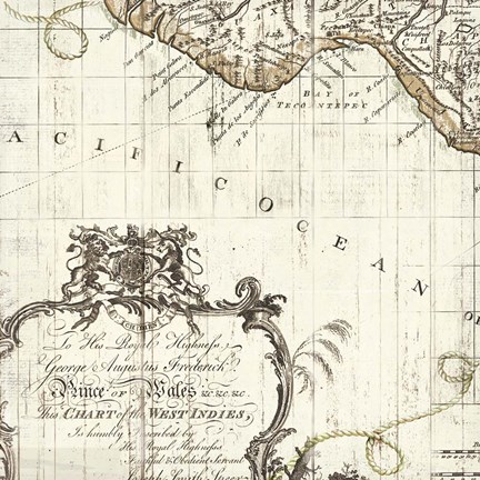 Framed Old World I Print