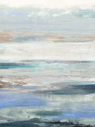 Framed Waves Absstract Print