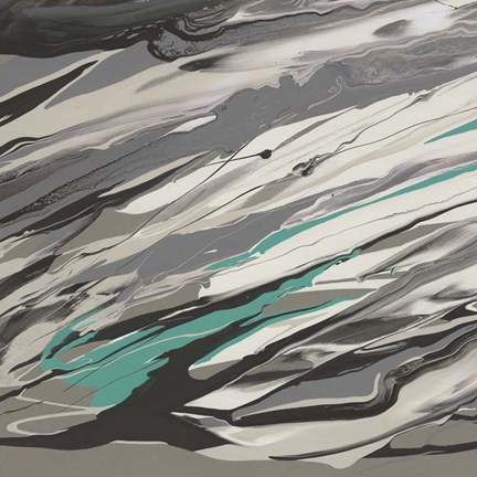 Framed Marble Dust I Print