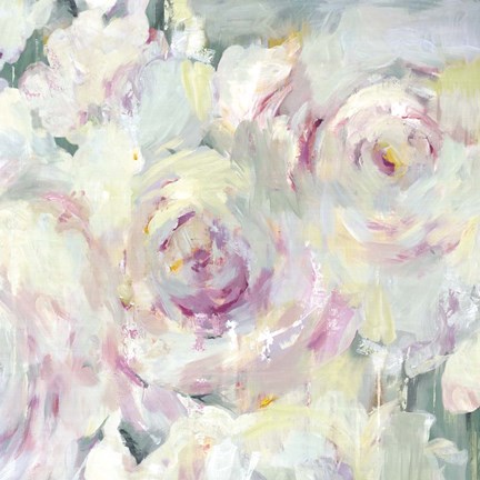 Framed Shabby Peony II Print