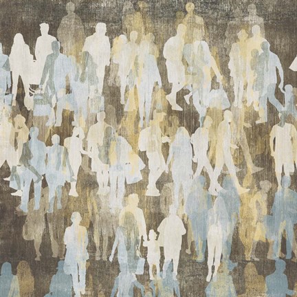 Framed Silhouettes II Print