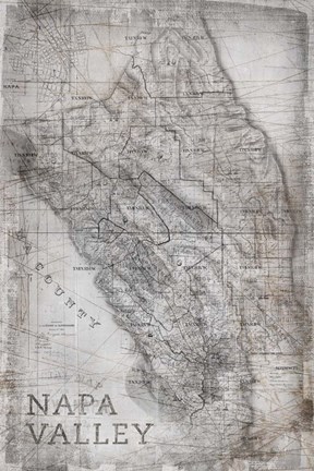 Framed Napa Valley Print