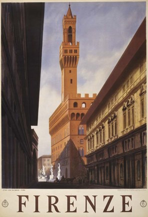Framed Firenze Print