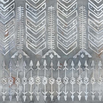 Framed Mezzo Brown II Print