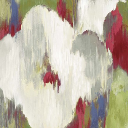 Framed Ikat Avenue I Print