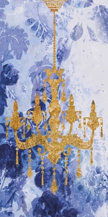 Framed Louis Chandelier I Print