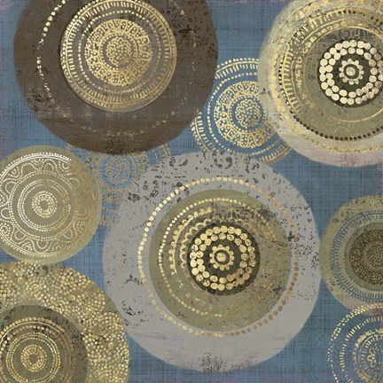 Framed Aboriginal Dot II Print