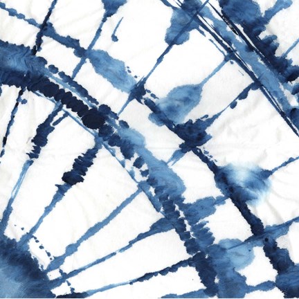 Framed Indigo Dye II Print