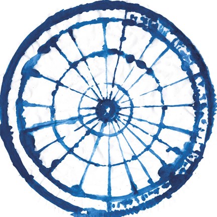 Framed Indigo Dye III Print