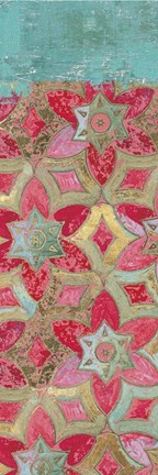 Framed Ornamental II Red Print