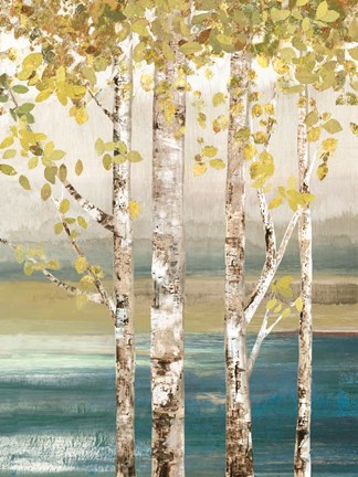 Framed Down by the River II Print