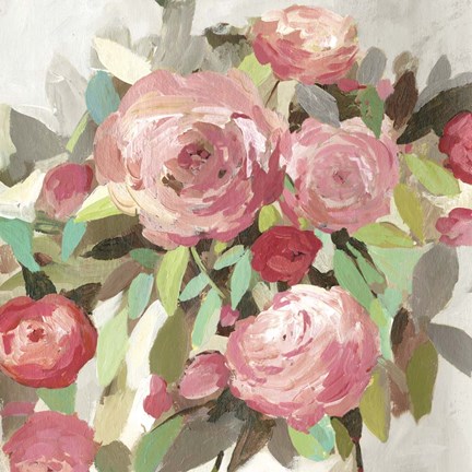 Framed Faded Roses Print