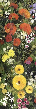 Framed Gardening I Print