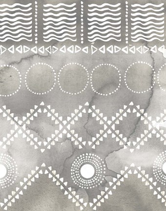 Framed African II Neutral Version Print