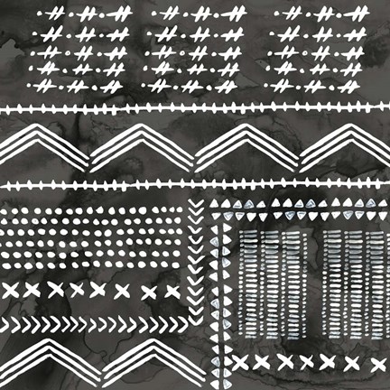 Framed African III Black Version Print