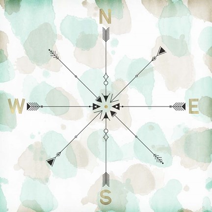 Framed Directions II Print