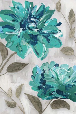 Framed Blooms I Print