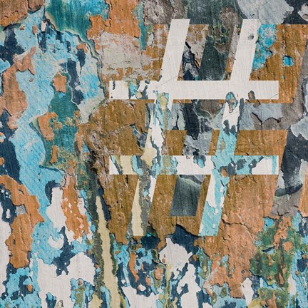 Framed Hashtag Print