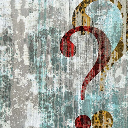 Framed Question Print