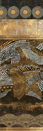 Framed Art Nouveau II Print