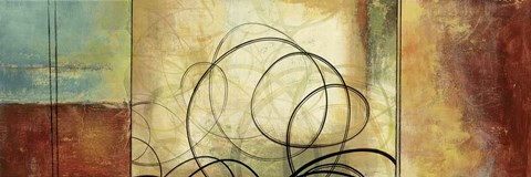 Framed Twirlies II Print