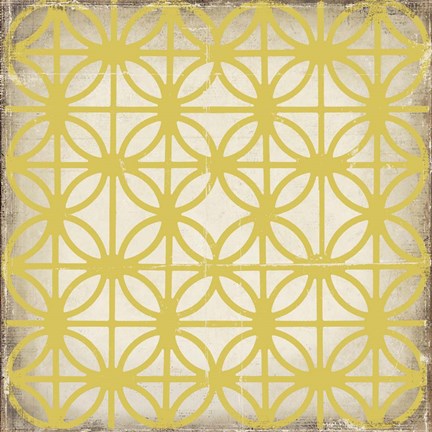 Framed Regency III Print