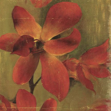 Framed On Fire I Print