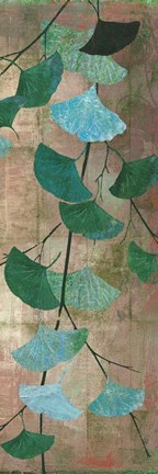 Framed Azure Branch II Print